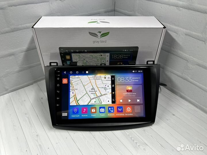 Магнитола андроид GrayBird Mazda 3 BK 4/64