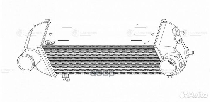 Интеркулер Kia Sorento / Hyundai Santa Fe 2.0D