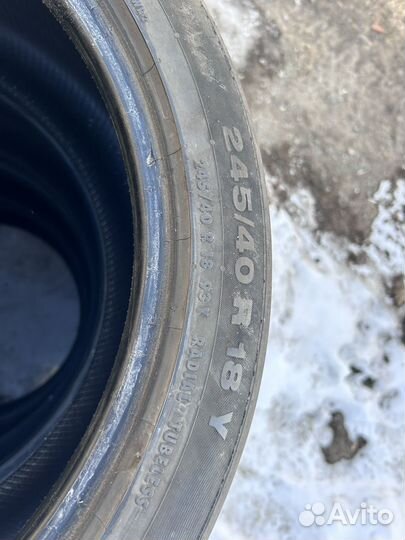 Continental ContiSportContact 5 245/40 R18 93Y