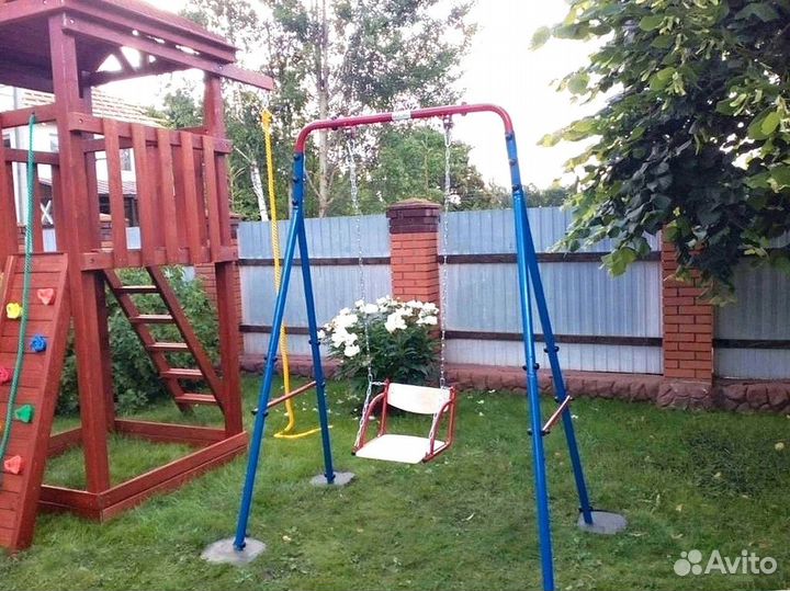 Детские уличные качели