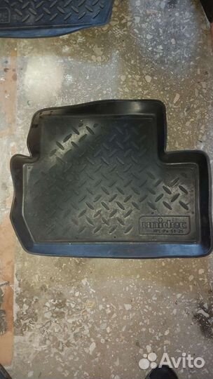 Ковры резиновые в салон митсубиси лансер x