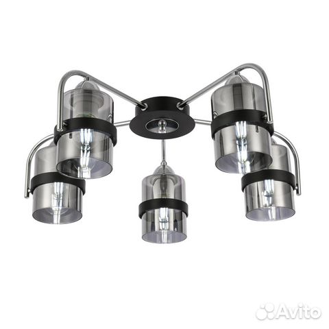 Evoluce SLE102002-05 Fiumo накладная люстра