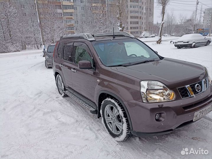 Пороги на nissan x trail