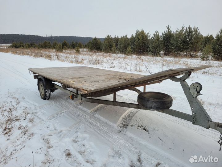 Прицеп мзса для транспортировки аэролодки