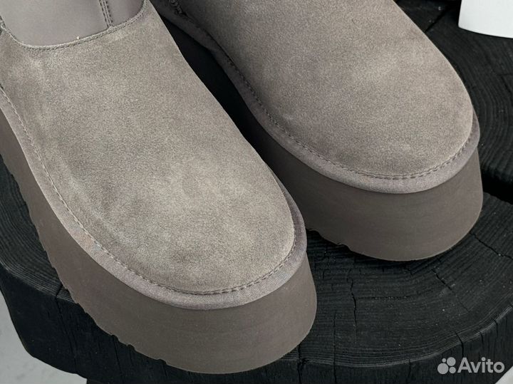 Угги UGG Dipper Mini Thundercloud серые