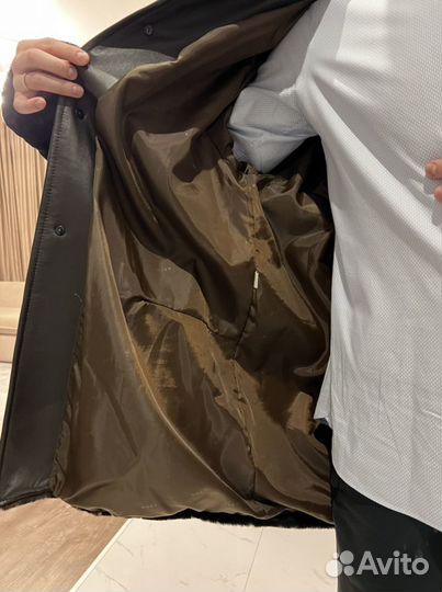 Шуба мужская натуральная размер 58