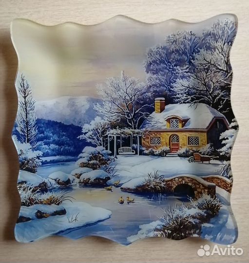 Декоративные блюда. Подносы жёстово