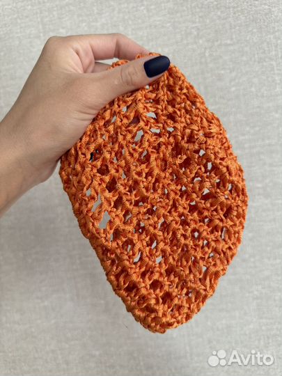 Шапка сетка кроше