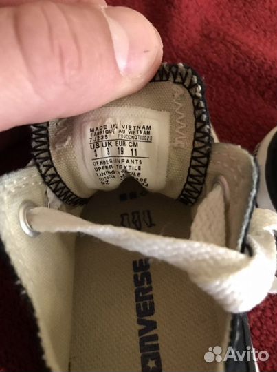 All star converse, nike