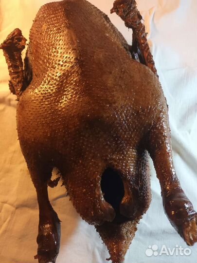 Гуси горячего копчения