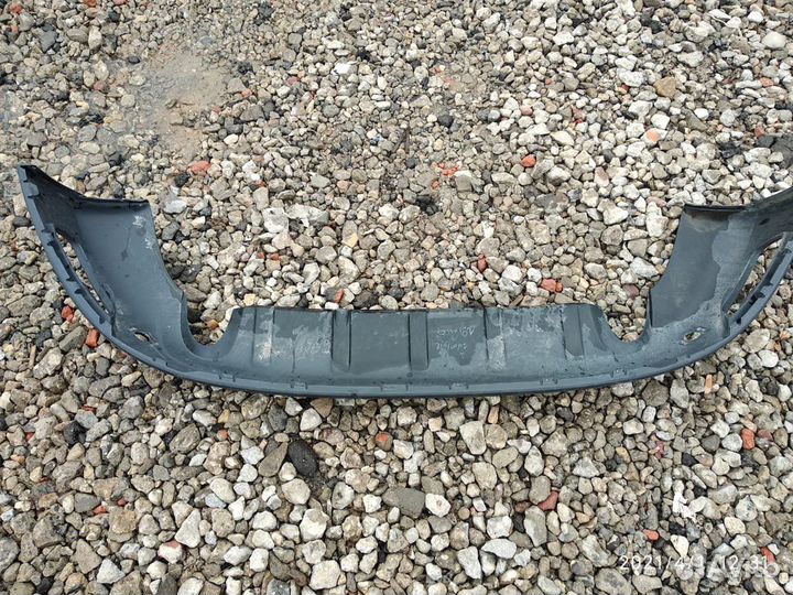 Накладка заднего бампера на вольво хс 60