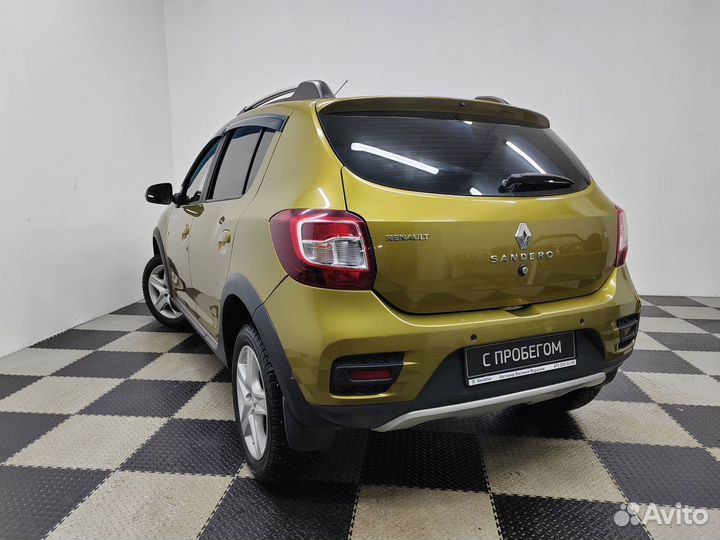 Renault Sandero Stepway 1.6 МТ, 2016, 123 000 км