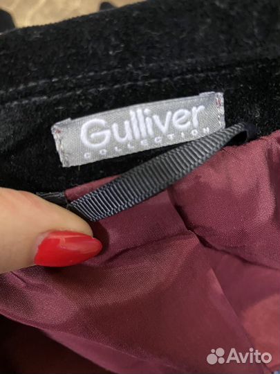 Пиджак бархатный gulliver