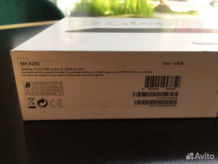 Новый планшет Samsung tab A8 64Gb Wifi + sim