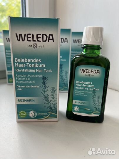 Тоник Weleda для роста волос с розмарином