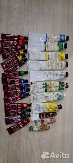 Чехол для кистей. Художественные краски