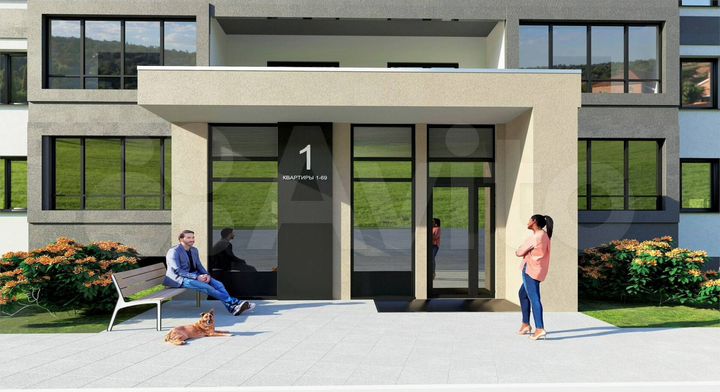 3-к. квартира, 71,6 м², 2/15 эт.