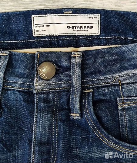 Джинсы G-Star Raw 3301. Оригинал