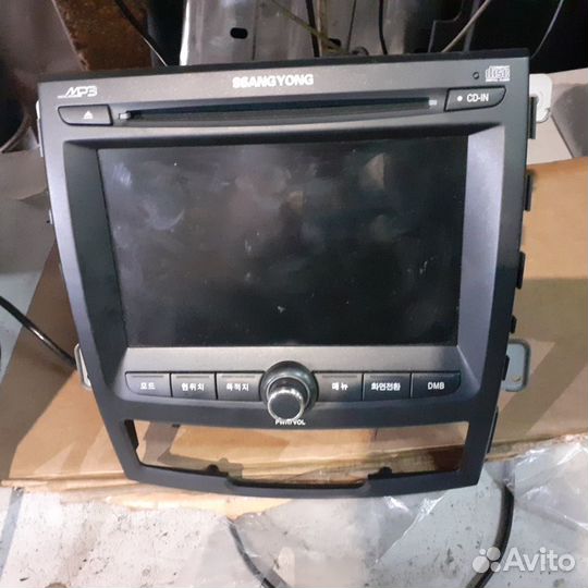 Магнитола штатная ssangyong actyon NEW 2011