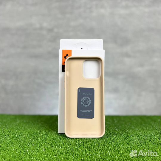 Spigen Thin Fit 14/14 Pro Max бежевый
