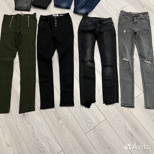 Джинсы фирменные для девочки 152