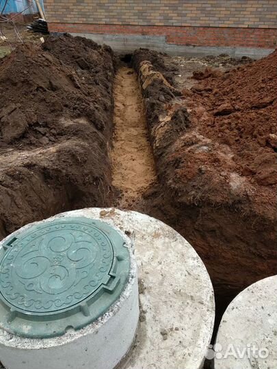 Септик переливной из двух и трёх секций