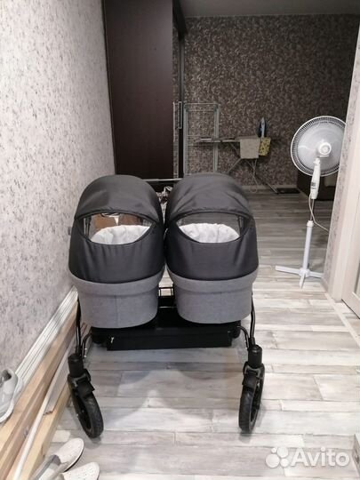 Коляска для двойни 2 в 1