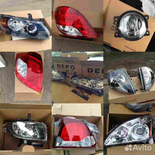 Фара П/Т В бампер левая для volkswagen trans.T4 (1