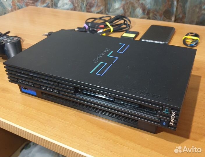 PS2 Fat freemcboot + 80 Игр