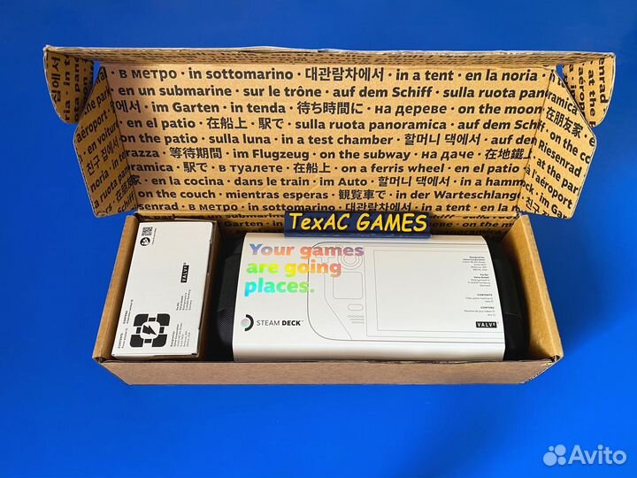 Портативная игровая консоль Valve Steam Deck