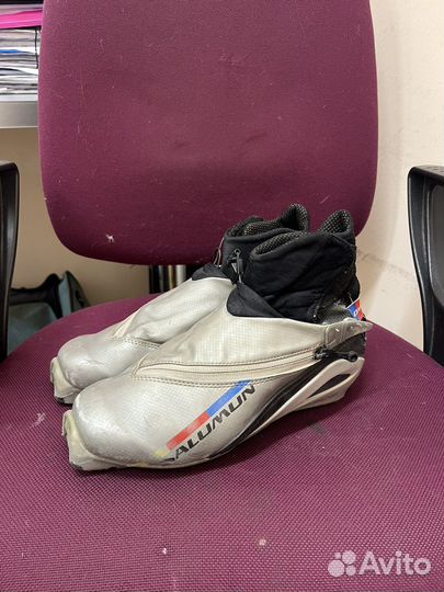 Лыжные ботинки salomon классические sns