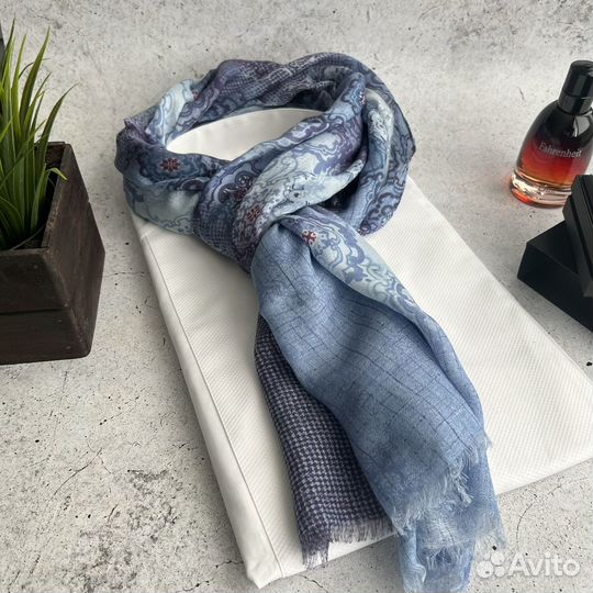 Шарф eton модал+ шерсть новый оригинал