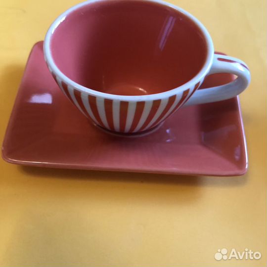 Кофейный сервиз Yves Rocher). Сделано во Франции