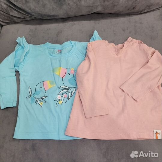 Вещи пакетом на девочку 80