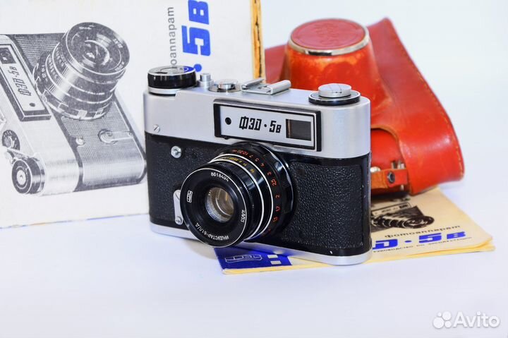 Фэд-5В Пленочный фотоаппарат СССР как новый