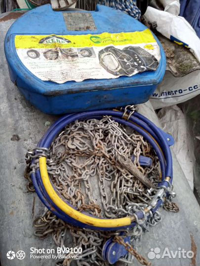 Цепи для бездорожья,R13-14,б/у