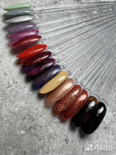 Набор гель лаков бу