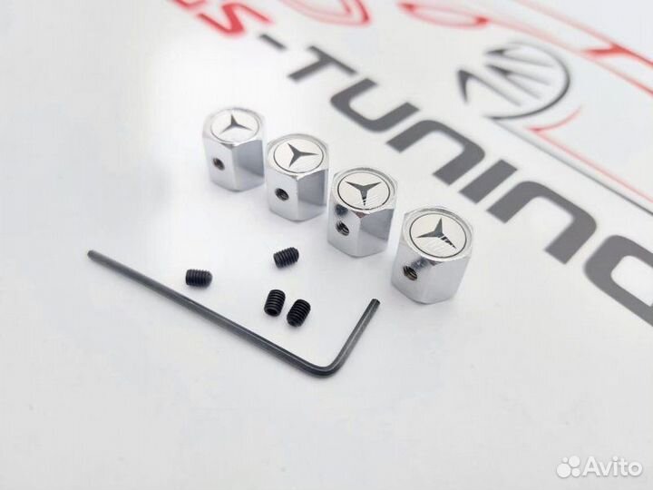 Колпачки на ниппель Mercedes Classic #3 антикража