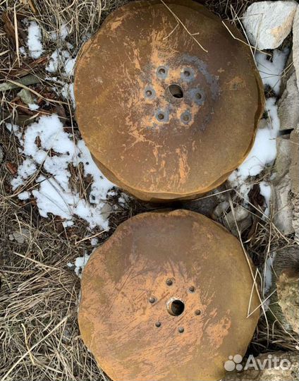 Диски бороны, для изготовления саджа