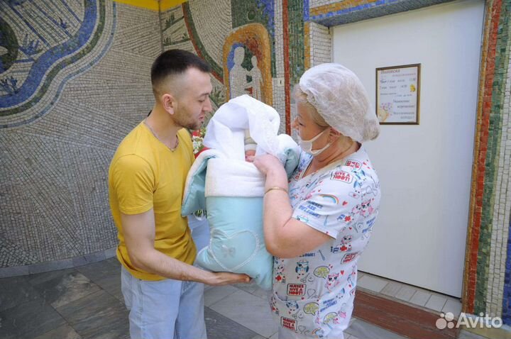 Конверт на выписку для мальчика зима