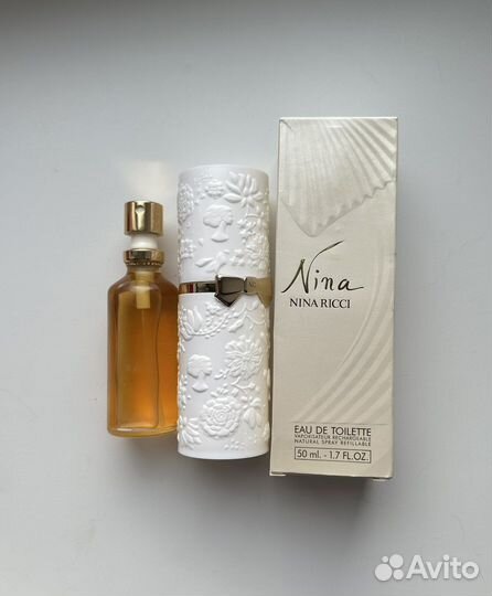 Nina ricci nina 50 мл винтаж 1990е