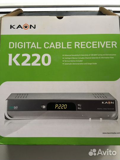 Ресивер kaon K220(тюнер)