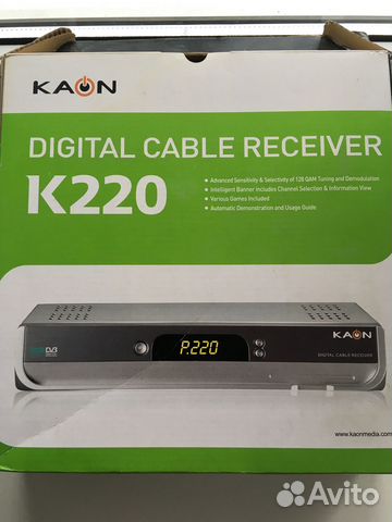 Ресивер kaon K220(тюнер)
