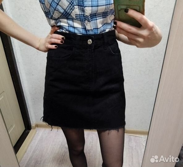 Джинсовая юбка