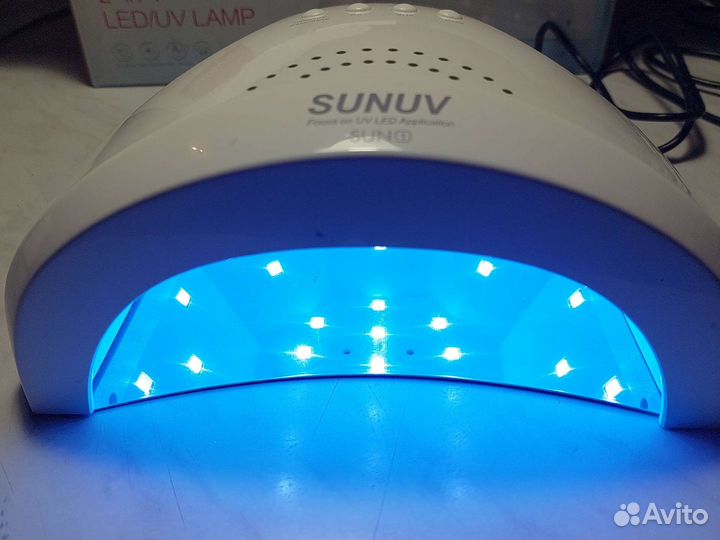 Лампа бу для сушки ногтей