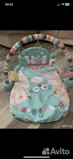 Развивающий коврик с пианино