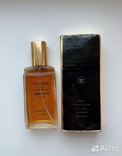 Chanel coco 60 мл рефил винтаж