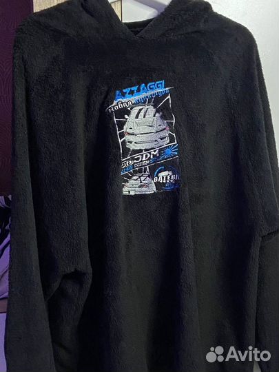 Плюшевое худи vezarrr