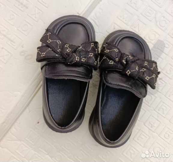 Лоферы для девочки 23 р