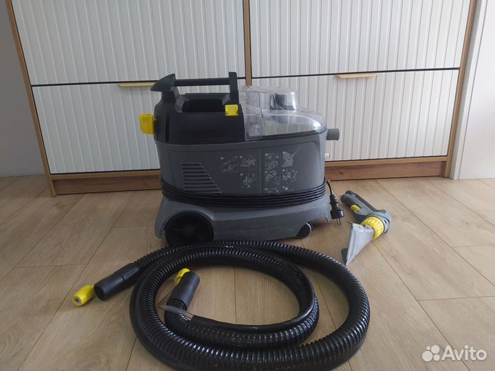 Моющий пылесос karcher puzzi 8/1 б/у